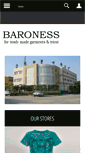 Mobile Screenshot of baroness-eg.com